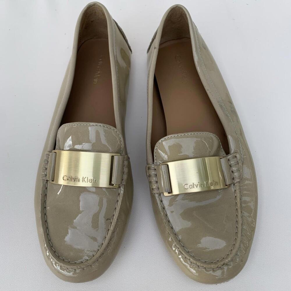 Calvin Klein Loafers Flats Driving Shoes Sz 10 Womens